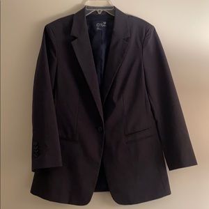 Oversized Dark Gray Blazer